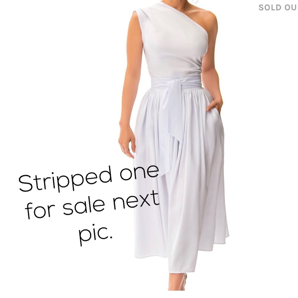 Boutique One shoulder dress.